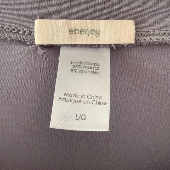 EBERJEY The Gisele TENCEL™ Modal Slouchy Pajama Top Large - Picture 3 of 6